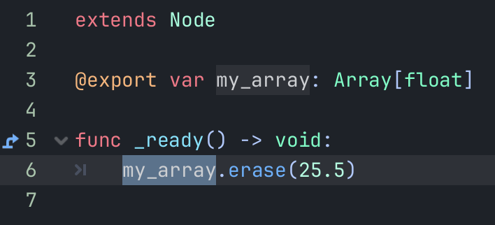 erasing a specific value from the array