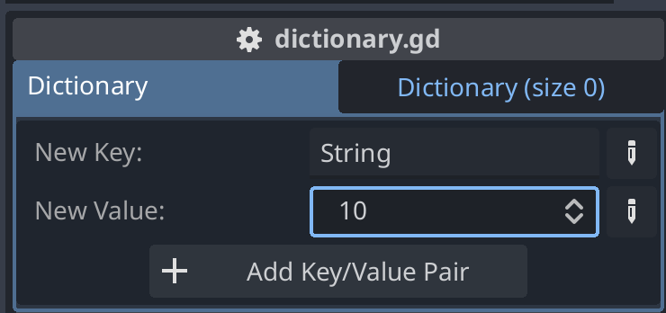 Showing the added new key value pair