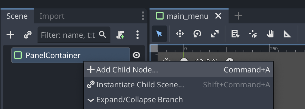 Adding a new VBoxContainer