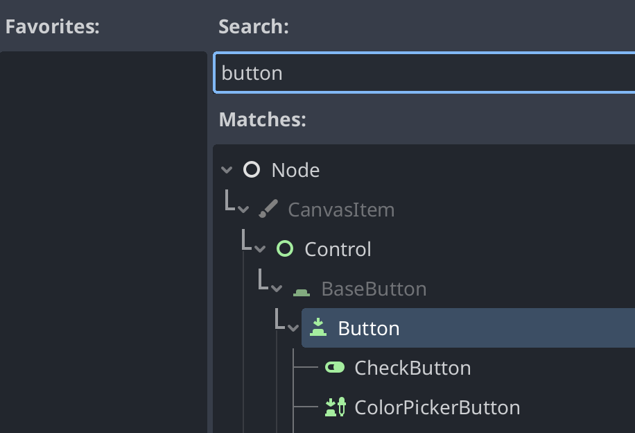 Adding a new button node