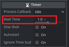 Explaining the Wait Time value of the timer