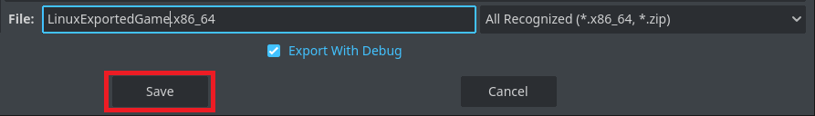Saving the executable name